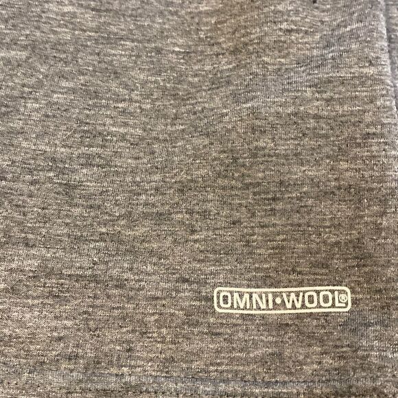 OMNI-WOOL Men’s Wool Blend Crewneck Long Sleeve Tee Shirt Size XL - Picture 3 of 8